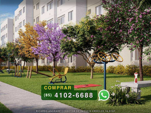 Imagem Apartamento com 2 Quartos à Venda, 38 m² em Messejana - Fortaleza Imagem Apartamento com 2 Quartos à Venda, 38 m² em Messejana - Fortaleza