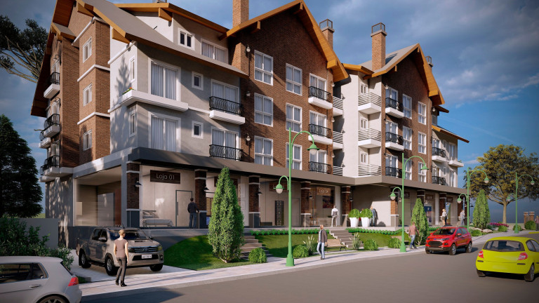 Imagem Imóvel com 2 Quartos à Venda, 84 m² em Avenida Central - Gramado