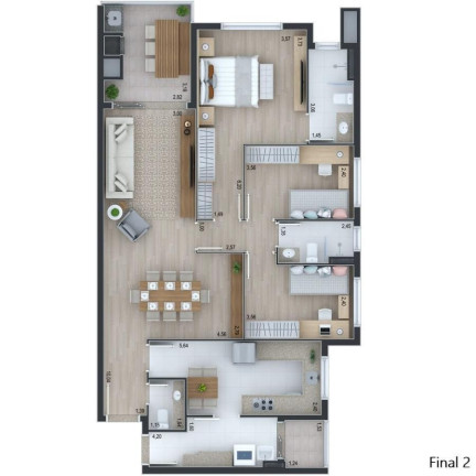 Imagem Cobertura com 3 Quartos à Venda, 150 m² em Ahú - Curitiba