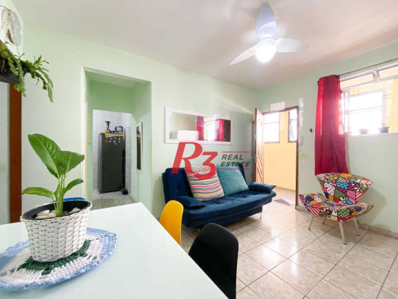 Imagem Apartamento com 1 Quarto à Venda, 51 m² em Gonzaga - Santos Imagem Apartamento com 1 Quarto à Venda, 51 m² em Gonzaga - Santos