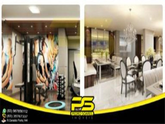 Imagem Apartamento com 3 Quartos à Venda, 135 m² em Tambaú - João Pessoa Imagem Apartamento com 3 Quartos à Venda, 135 m² em Tambaú - João Pessoa