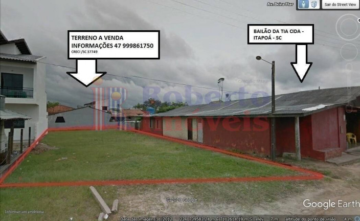 Imagem Terreno à Venda, 337 m² em Paese - Itapoá