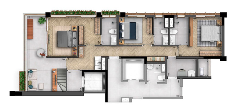 Imagem Imóvel com 3 Quartos à Venda, 188 m² em Itaim Bibi - São Paulo Imagem Imóvel com 3 Quartos à Venda, 188 m² em Itaim Bibi - São Paulo