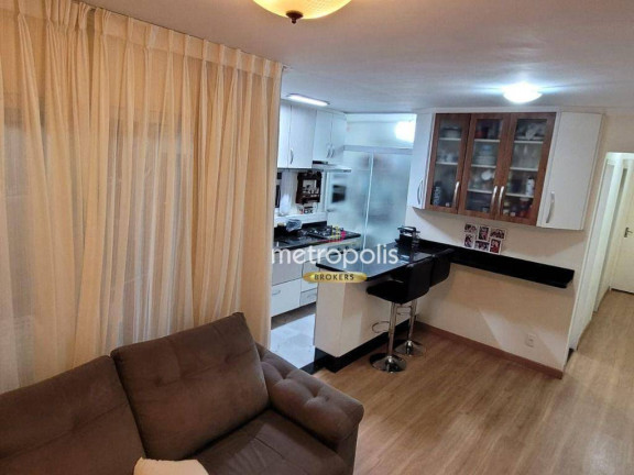 Apartamento com 2 Quartos à Venda, 52 m² em Vila Eldízia - Santo André