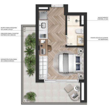 Imagem Apartamento com 1 Quarto à Venda, 37 m² em Perdizes - São Paulo Imagem Apartamento com 1 Quarto à Venda, 37 m² em Perdizes - São Paulo