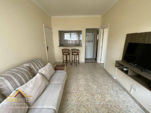 Imagem Imóvel com 1 Quarto à Venda, 40 m² em Canto Do Forte - Praia Grande