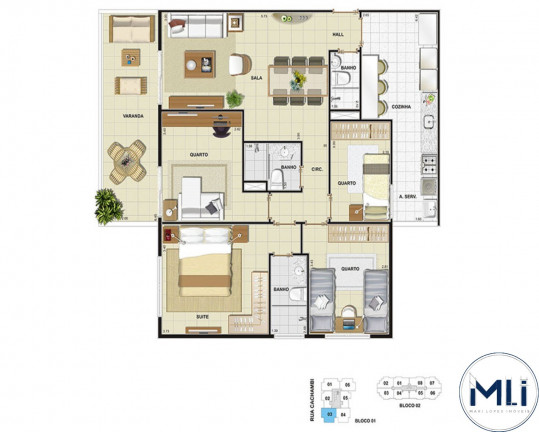 Imagem Imóvel com 4 Quartos à Venda, 105 m² em Cachambi - Rio De Janeiro Imagem Imóvel com 4 Quartos à Venda, 105 m² em Cachambi - Rio De Janeiro