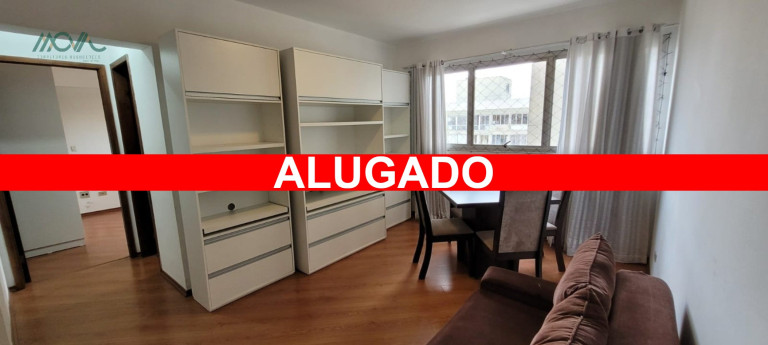 Imagem Imóvel com 1 Quarto para Alugar, 50 m² em Centro - Curitiba Imagem Imóvel com 1 Quarto para Alugar, 50 m² em Centro - Curitiba