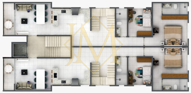 Imagem Cobertura com 4 Quartos à Venda, 164 m² em Aldeia Do Lago - Coronel Fabriciano