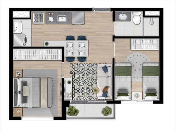 Imagem Apartamento com 2 Quartos à Venda, 38 m² em Vila Formosa - São Paulo Imagem Apartamento com 2 Quartos à Venda, 38 m² em Vila Formosa - São Paulo