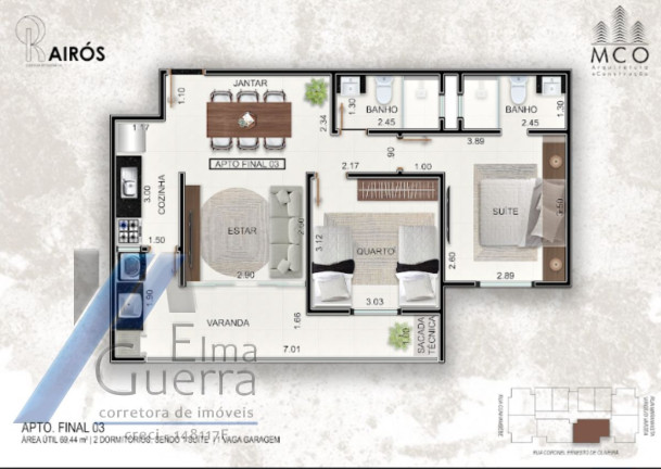 Imagem Apartamento com 2 Quartos à Venda, 65 m² em Centro - Ubatuba