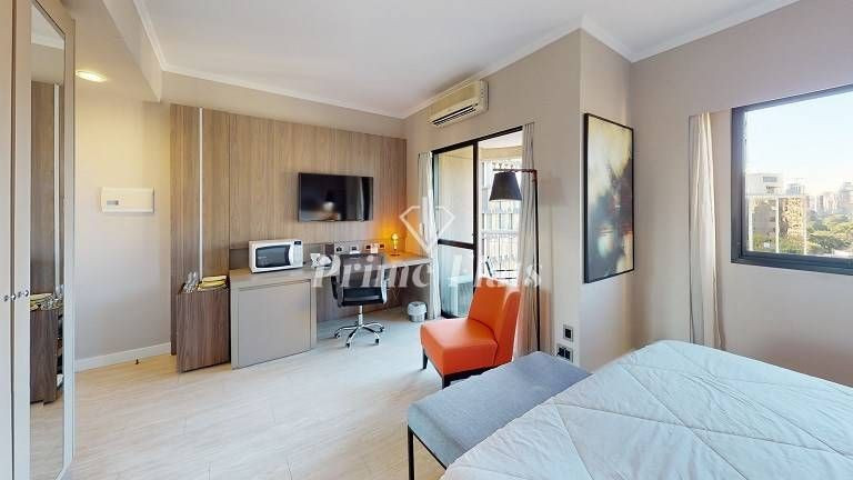 Imagem Apartamento com 1 Quarto para Alugar, 27 m² em Jardim Europa - São Paulo Imagem Apartamento com 1 Quarto para Alugar, 27 m² em Jardim Europa - São Paulo