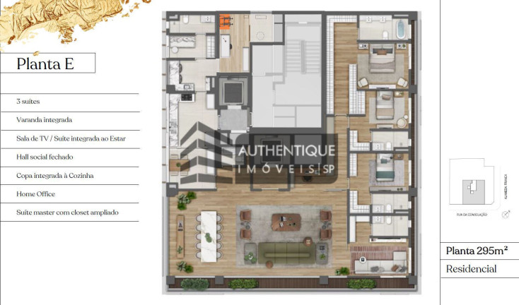 Imagem Apartamento com 4 Quartos à Venda, 288 m² em Jardim Paulista - São Paulo