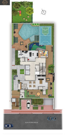 Imagem Apartamento com 2 Quartos à Venda, 55 m² em Campestre - Santo André