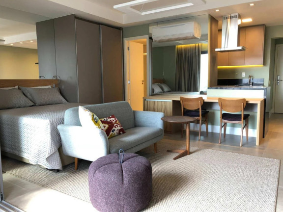 Imagem Apartamento com 1 Quarto à Venda, 43 m² em Brooklin Paulista - São Paulo Imagem Apartamento com 1 Quarto à Venda, 43 m² em Brooklin Paulista - São Paulo
