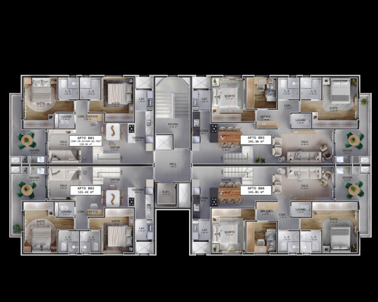 Imagem Apartamento com 2 Quartos à Venda, 78 m² em água Verde - Curitiba