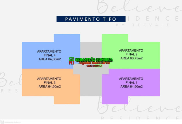 Imagem Apartamento com 2 Quartos à Venda, 64 m² em Jardim Ismênia - São José Dos Campos Imagem Apartamento com 2 Quartos à Venda, 64 m² em Jardim Ismênia - São José Dos Campos