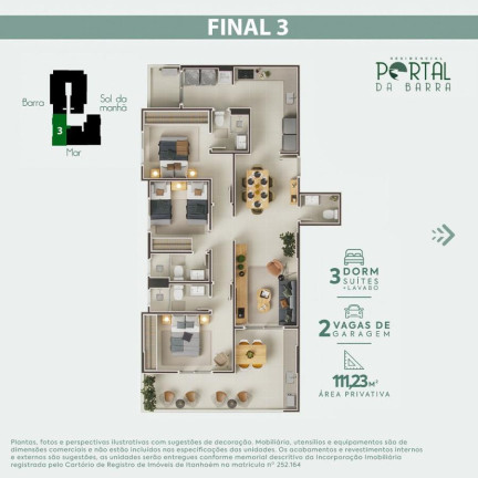 Imagem Apartamento com 3 Quartos à Venda, 114 m² em Centro - Itanhaém Imagem Apartamento com 3 Quartos à Venda, 114 m² em Centro - Itanhaém