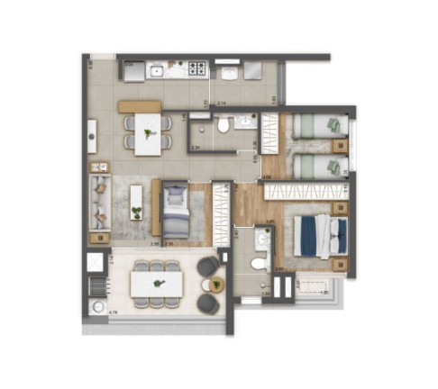 Imagem Apartamento com 2 Quartos à Venda, 65 m² em Vila Matilde - São Paulo Imagem Apartamento com 2 Quartos à Venda, 65 m² em Vila Matilde - São Paulo