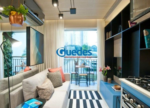 Imagem Apartamento com 1 Quarto à Venda, 26 m² em Jardim Caravelas - São Paulo