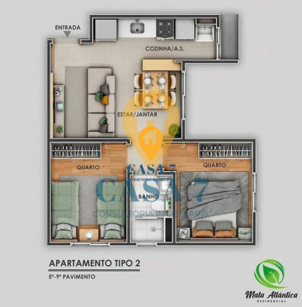 Imagem Apartamento com 2 Quartos à Venda, 80 m² em Carlos Prates - Belo Horizonte