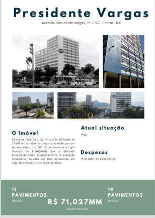 Imagem Imóvel Comercial à Venda, 17.947 m² em Centro - Rio De Janeiro