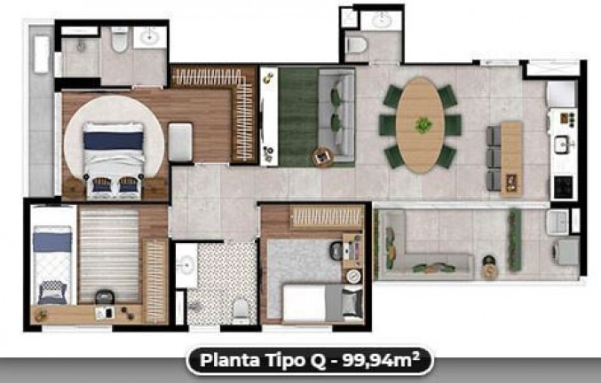Imagem Apartamento com 3 Quartos à Venda, 98 m² em Vila Mariana - São Paulo