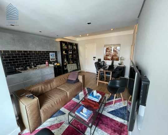 Imagem Apartamento com 1 Quarto para Alugar,  em Santo Amaro - São Paulo