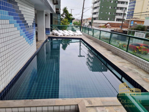 Apartamento com 2 Quartos para Alugar, 75 m² em Vila Guilhermina - Praia Grande