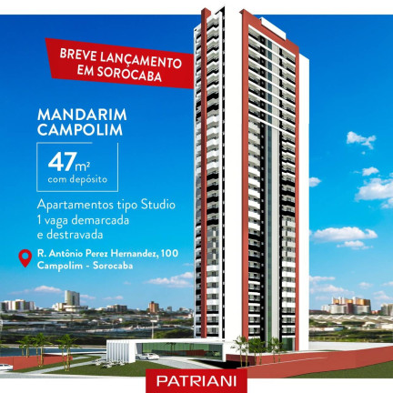 Imagem Apartamento com 1 Quarto à Venda, 47 m² em Parque Campolim - Sorocaba