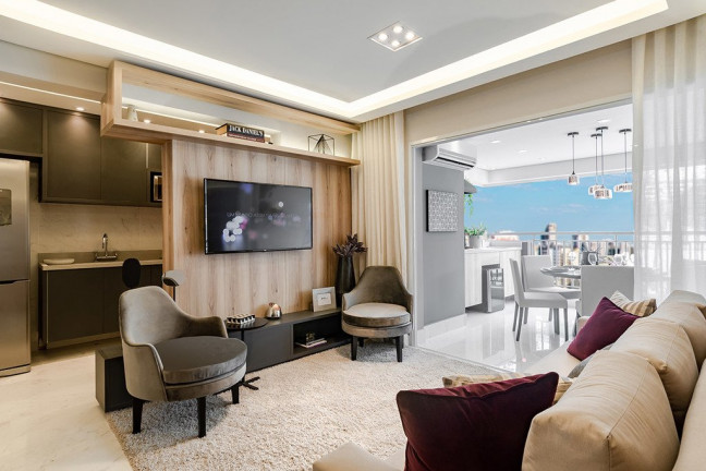 Imagem Apartamento com 3 Quartos à Venda, 83 m² em Centro - Santo André