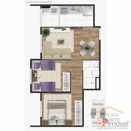 Imagem Apartamento com 2 Quartos à Venda, em Vila Nova Cachoeirinha - São Paulo Imagem Apartamento com 2 Quartos à Venda, em Vila Nova Cachoeirinha - São Paulo
