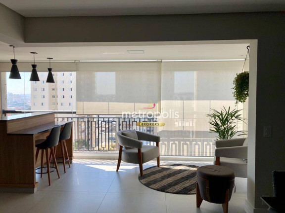 Imagem Apartamento com 3 Quartos à Venda, 144 m² em Campestre - Santo André