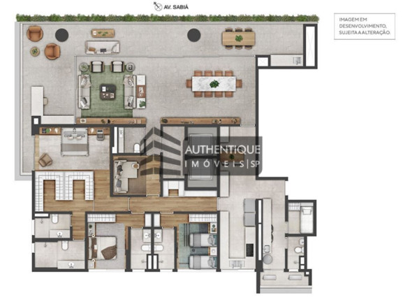 Imagem Apartamento com 3 Quartos à Venda, 317 m² em Moema - São Paulo