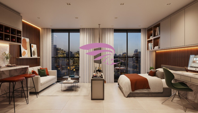 Imagem Imóvel com 1 Quarto à Venda, 27 m² em Centro - Curitiba Imagem Imóvel com 1 Quarto à Venda, 27 m² em Centro - Curitiba