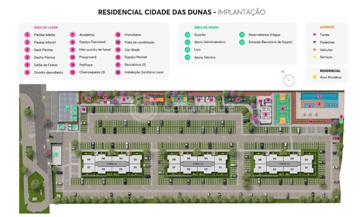 Imagem Apartamento com 2 Quartos à Venda, 49 m² em Cidade Da Esperança - Natal