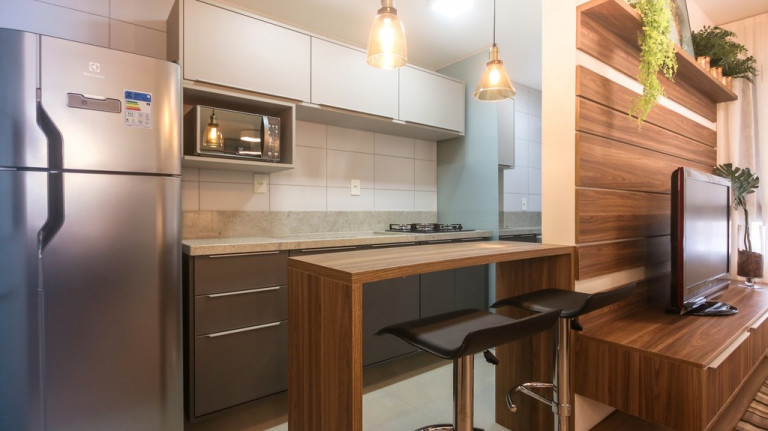 Imagem Apartamento com 1 Quarto à Venda, 44 m² em Farroupilha - Porto Alegre