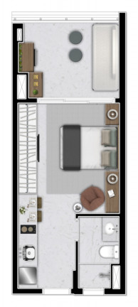 Imagem Apartamento com 2 Quartos à Venda, 74 m² em Mirandópolis - São Paulo