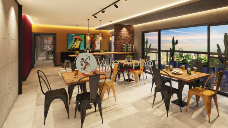 Imagem Apartamento com 1 Quarto à Venda, 54 m² em Boqueirao - Santos