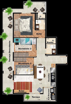 Imagem Apartamento com 3 Quartos à Venda, 80 m² em Vila Ré - São Paulo