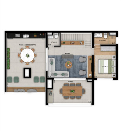 Imagem Apartamento com 3 Quartos à Venda, 215 m² em Brooklin Paulista - São Paulo Imagem Apartamento com 3 Quartos à Venda, 215 m² em Brooklin Paulista - São Paulo
