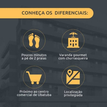 Imagem Apartamento com 2 Quartos à Venda, 71 m² em Itaguá - Ubatuba