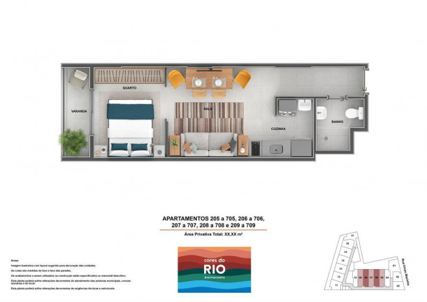 Imagem Apartamento com 1 Quarto à Venda, 32 m² em Centro - Rio De Janeiro