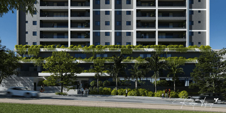 Apartamento com 3 Quartos à Venda, 109 m² em Setor Pedro Ludovico - Goiânia