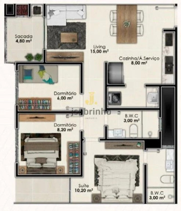 Imagem Apartamento com 2 Quartos à Venda, 67 m² em Várzea - Itapema Imagem Apartamento com 2 Quartos à Venda, 67 m² em Várzea - Itapema