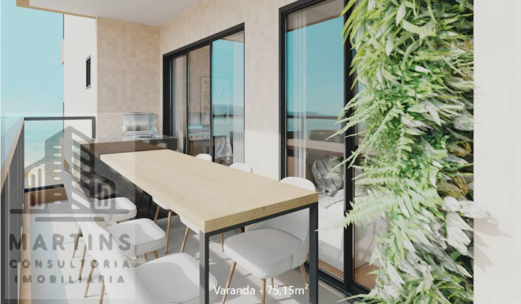 Imagem Apartamento com 2 Quartos à Venda, 73 m² em José Menino - Santos