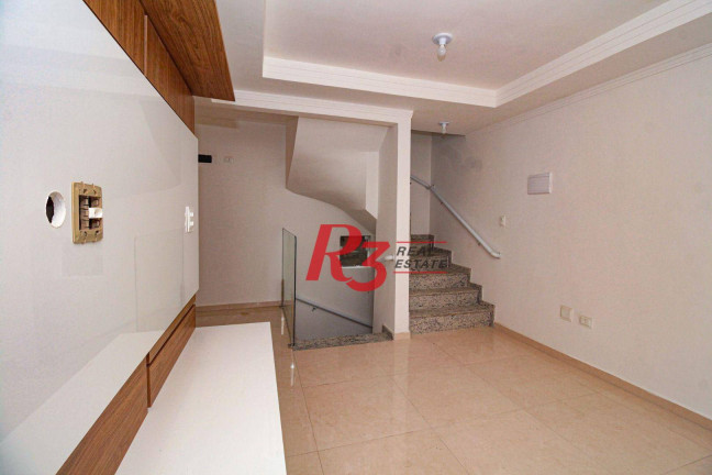 Imagem Casa com 2 Quartos à Venda, 103 m² em Campo Grande - Santos Imagem Casa com 2 Quartos à Venda, 103 m² em Campo Grande - Santos