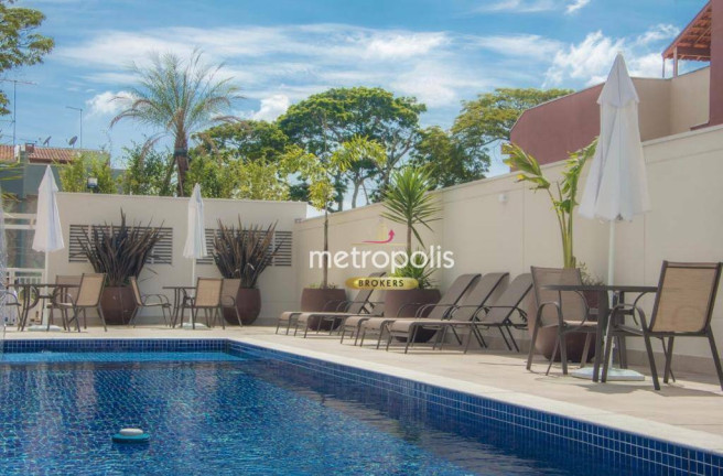 Apartamento com 2 Quartos à Venda, 56 m² em Vila Alzira - Santo André