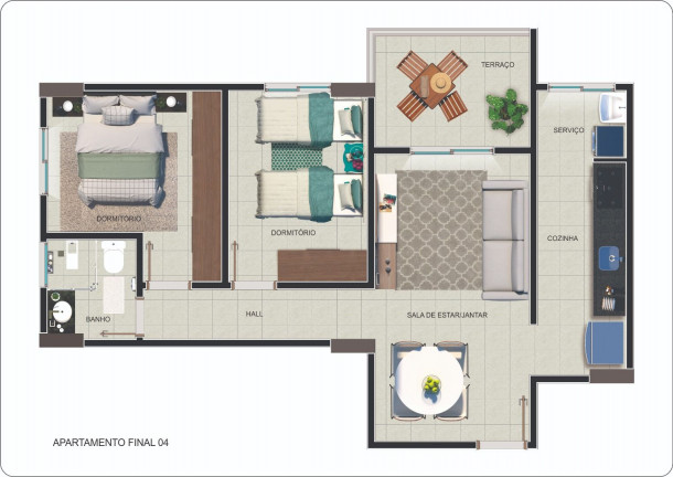 Imagem Apartamento com 2 Quartos à Venda, 60 m² em Canto Do Forte - Praia Grande Imagem Apartamento com 2 Quartos à Venda, 60 m² em Canto Do Forte - Praia Grande