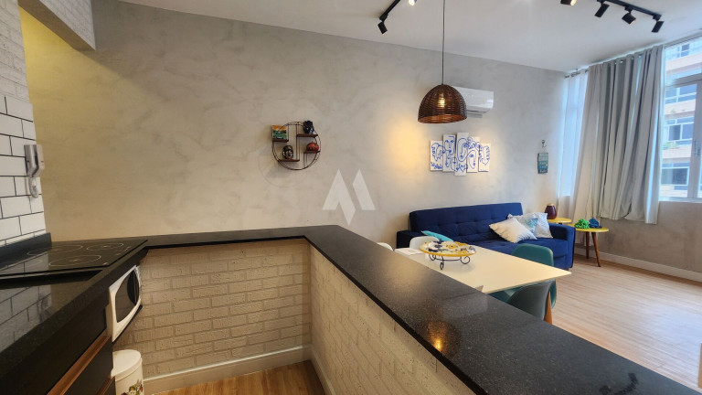Imagem Apartamento com 1 Quarto para Alugar, 32 m² em Gonzaga - Santos